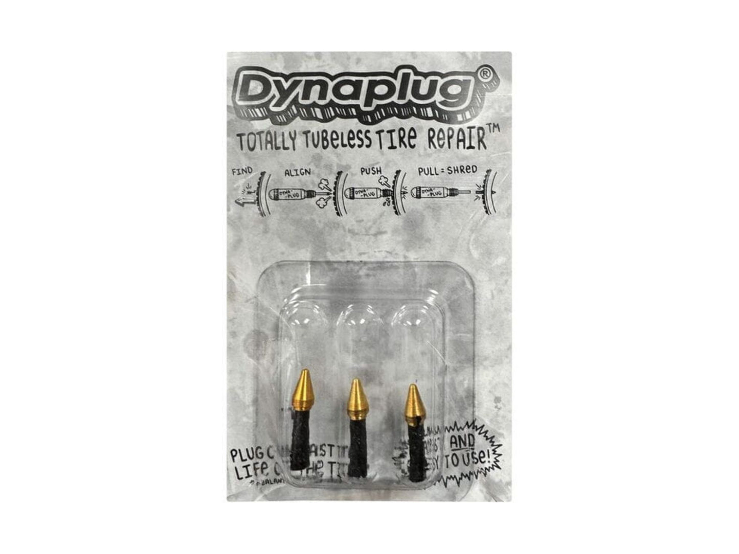 Dynaplug® Tubeless Bicycle Tire Repair Plugs