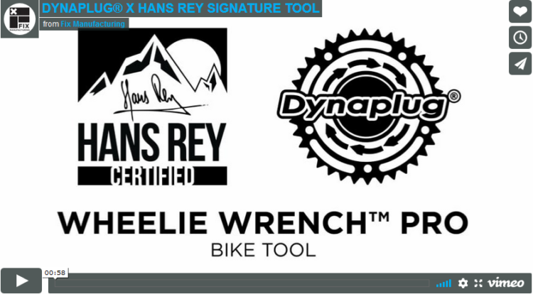 Dynaplug® / Wheelie Wrench™ Pro / Hans Rey Edition