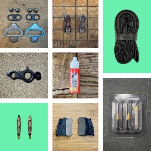 spare mountain bike parts