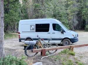 road tripping with mountain bike